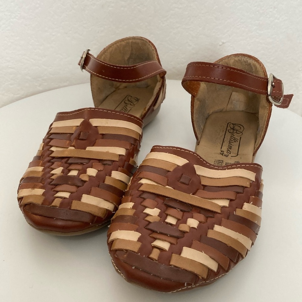 Mexican Huaraches size 23 (6US) made of leather